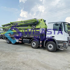 ZOOMLION 52m with 6 section boom concrete pump truck