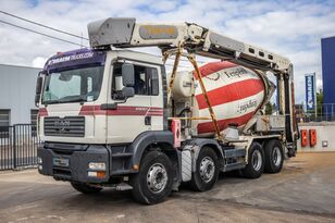 MAN TGA 32.400BB+LIEBHERR+BAND/TAPIS/THEAM16M concrete mixer truck