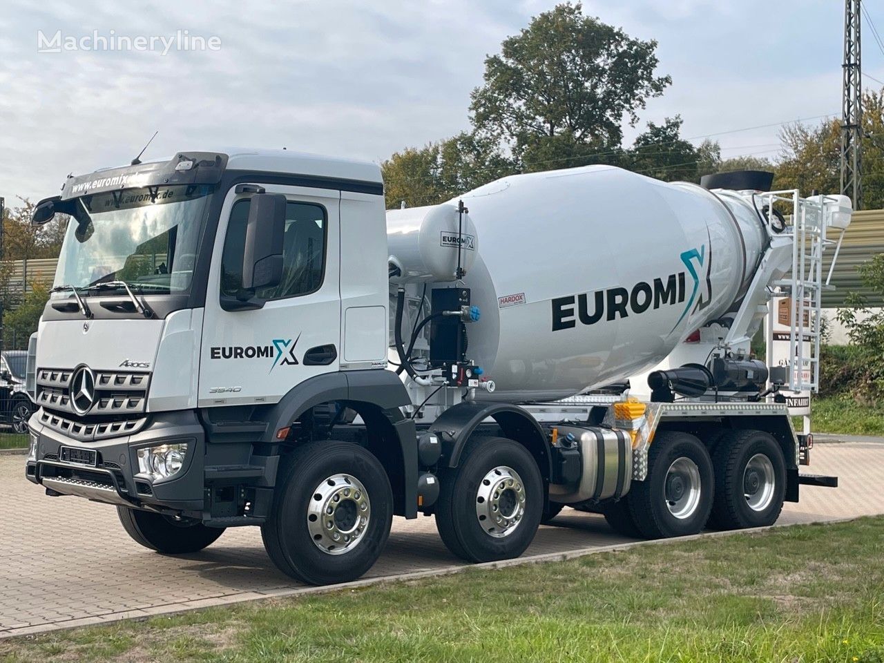 new Euromix MTP  on chassis Mercedes-Benz Arocs 5 3540 concrete mixer truck