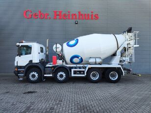 Scania P410 8x4 Euro 6 Stetter 9 Kub! concrete mixer truck