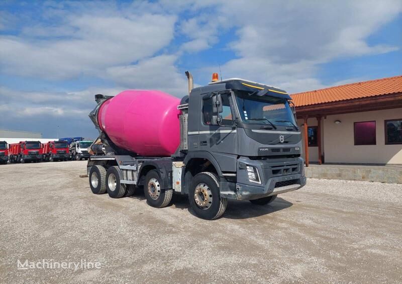 Liebherr  on chassis Volvo FMX 410  concrete mixer truck