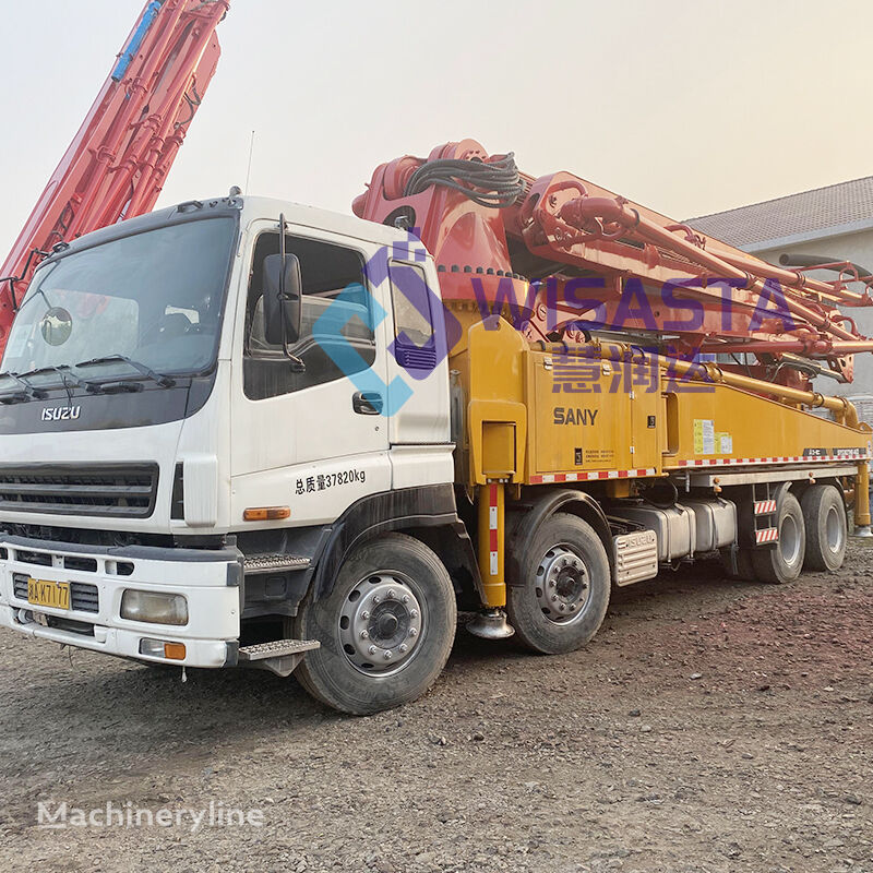 Sany SY538OTHB  on chassis Isuzu concrete pump