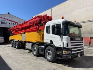 JunJin 55.5 on chassis SCANIA 420  concrete pump