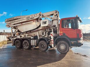 Sermac  on chassis Scania P124 concrete pump