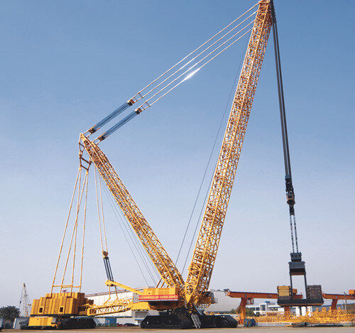 new XCMG XGC180 crawler crane