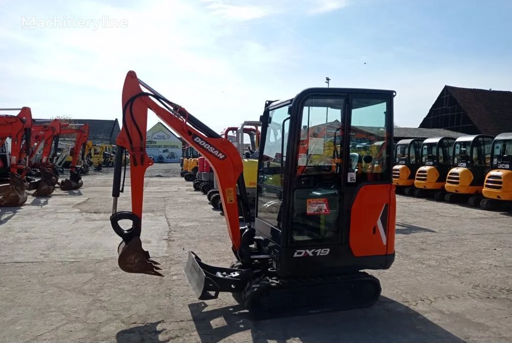 Doosan DX 19 mini excavator