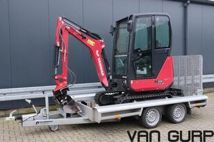 Yanmar SV17VT Powertilt + trailer 2700kg | 2022 | 150h mini excavator