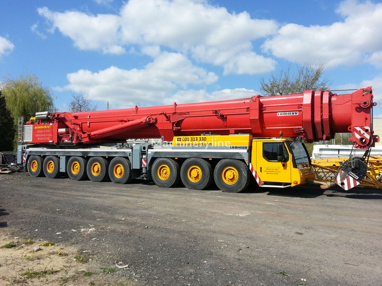 Liebherr LTM 1500-8.1 mobile crane