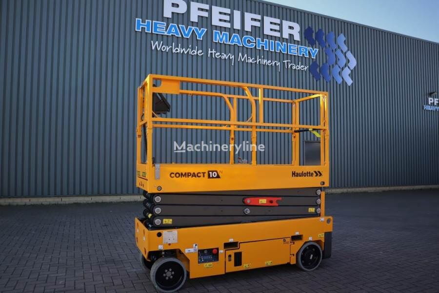 Haulotte Compact 10N Valid Iinspection, *Guarantee! 10m Wo scissor lift