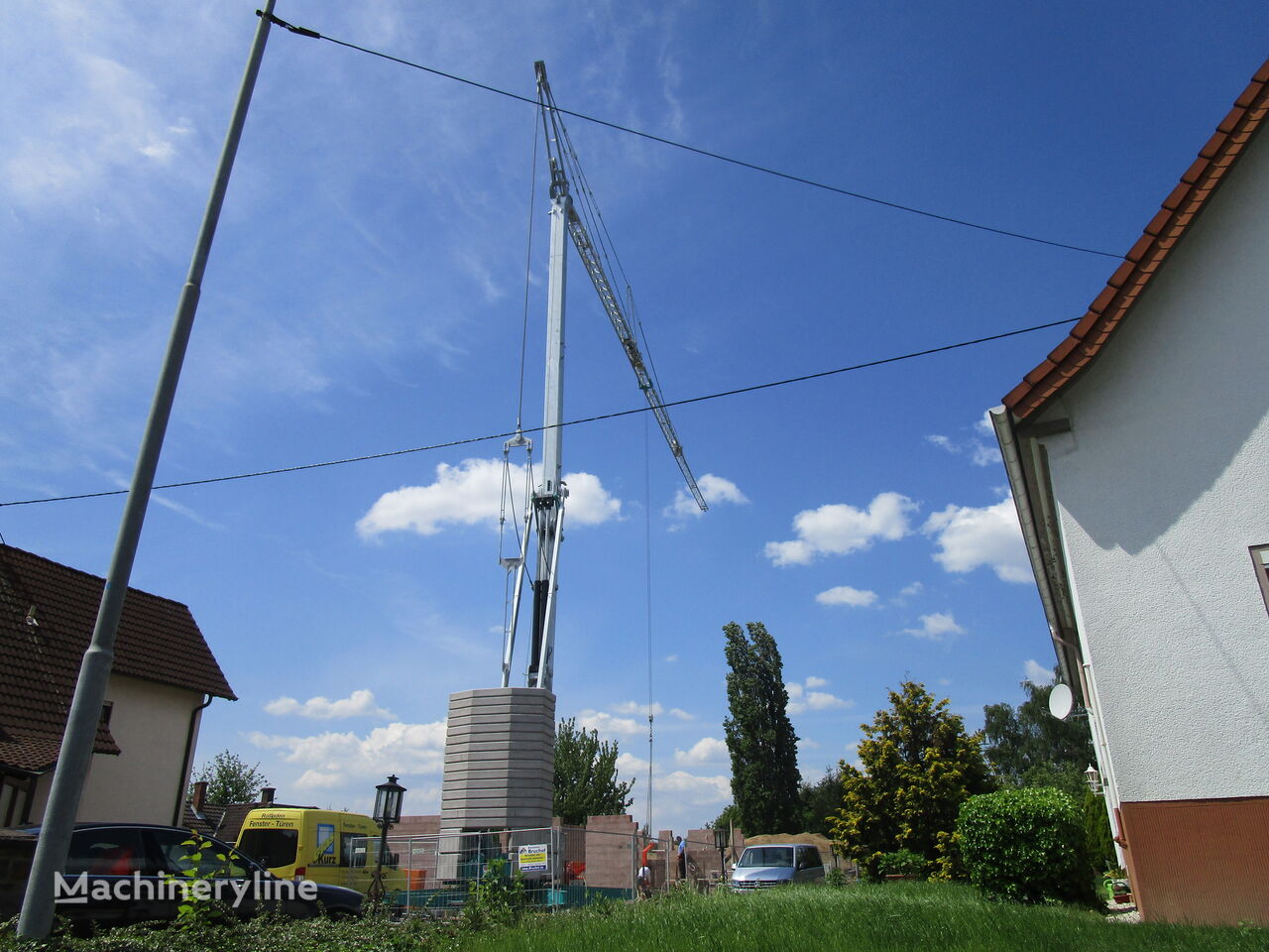 Cattaneo CM90S4 tower crane