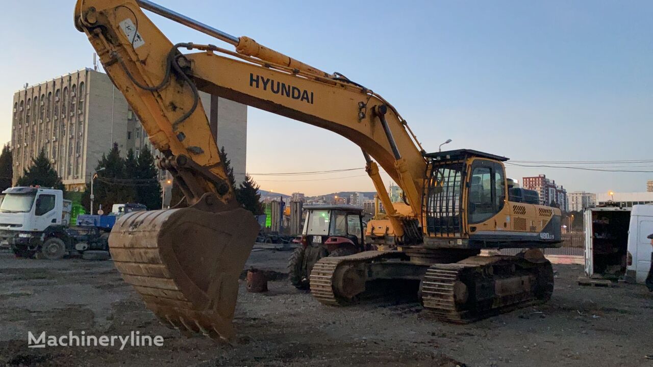 Hyundai Robex 480 tracked excavator