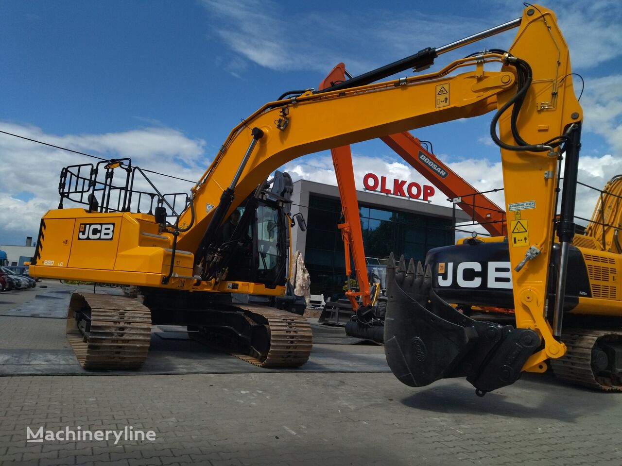 JCB JS 220X LC  CERTYFIKAT CE  RATY - KREDYT tracked excavator