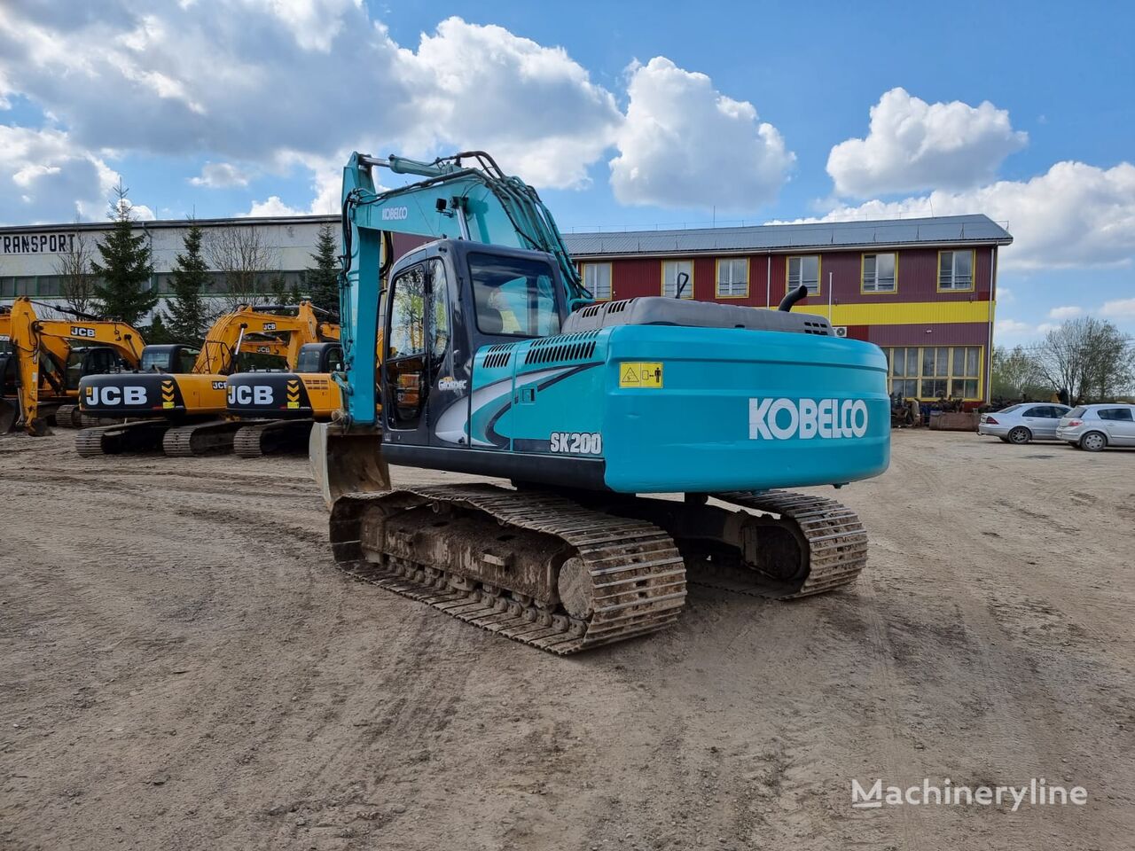 Kobelco SK200LC-8 tracked excavator
