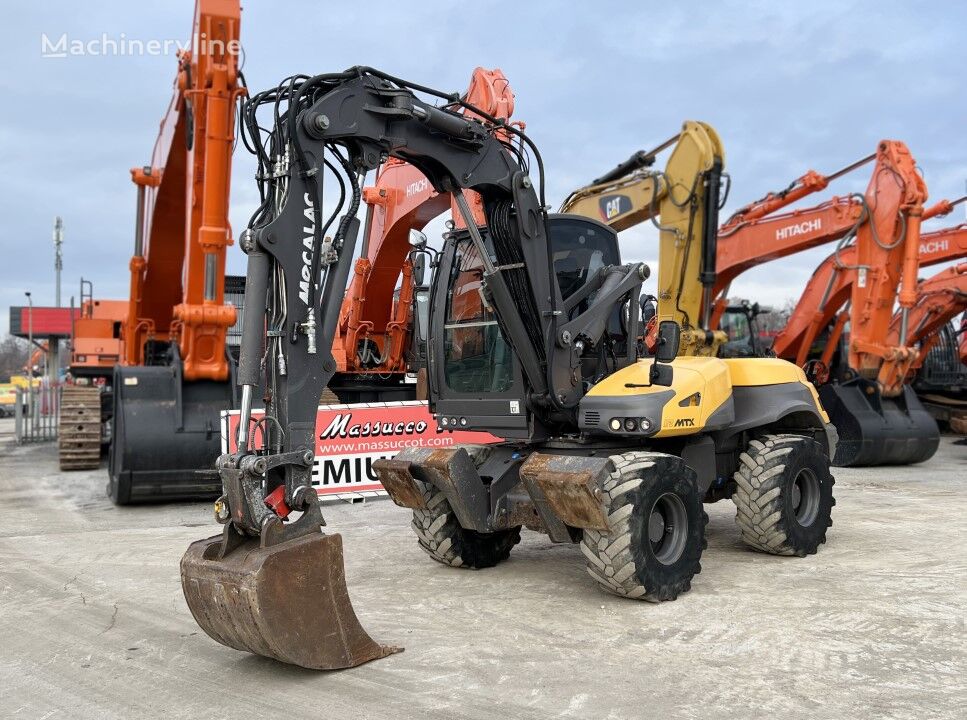 Mecalac 12 MTX wheel excavator