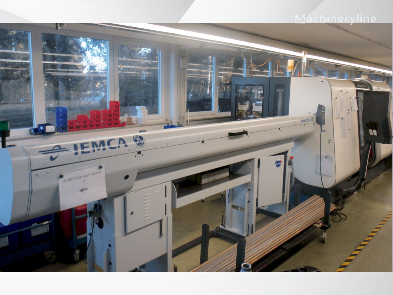 Siemens 840D metal lathe