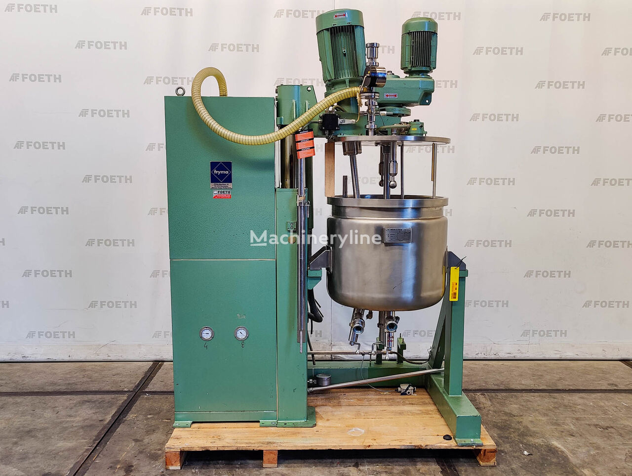 Fryma Maschinen AG (CH) DT-150 - Processing vessel mixing equipment